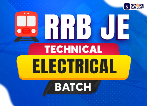 <p>RRB JE <strong>Technical Electrical</strong> Batch 2025</p>
