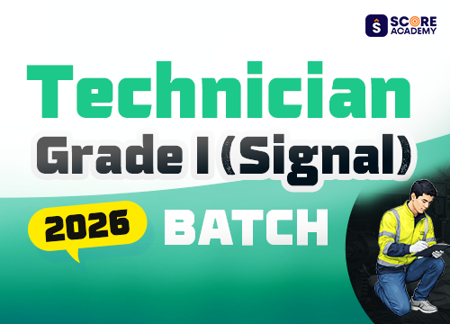 <p><strong>RRB&nbsp; Technician Gr.1 (Signal) Batch 2026</strong></p>

